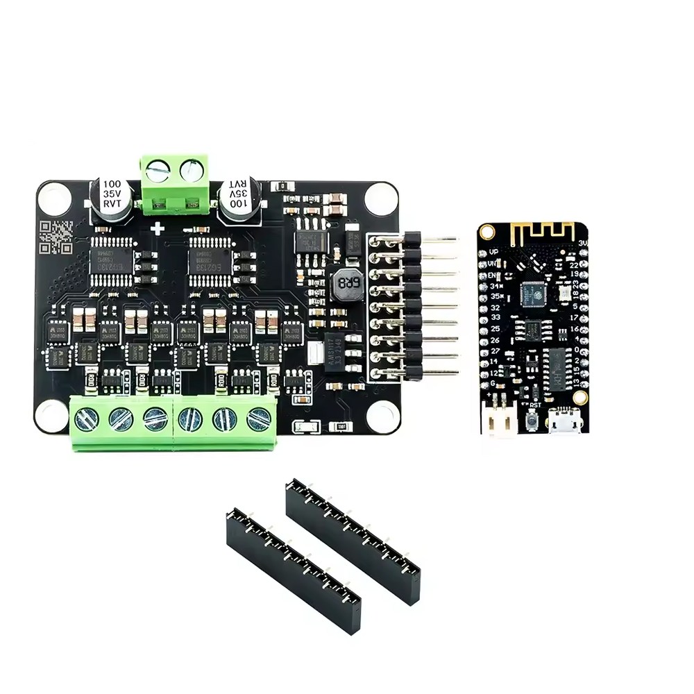 MKS 듀얼 FOC V3.2 PLUS BLDC 모터 드라이버 보드, 1개, ESP32 포함 43,300원