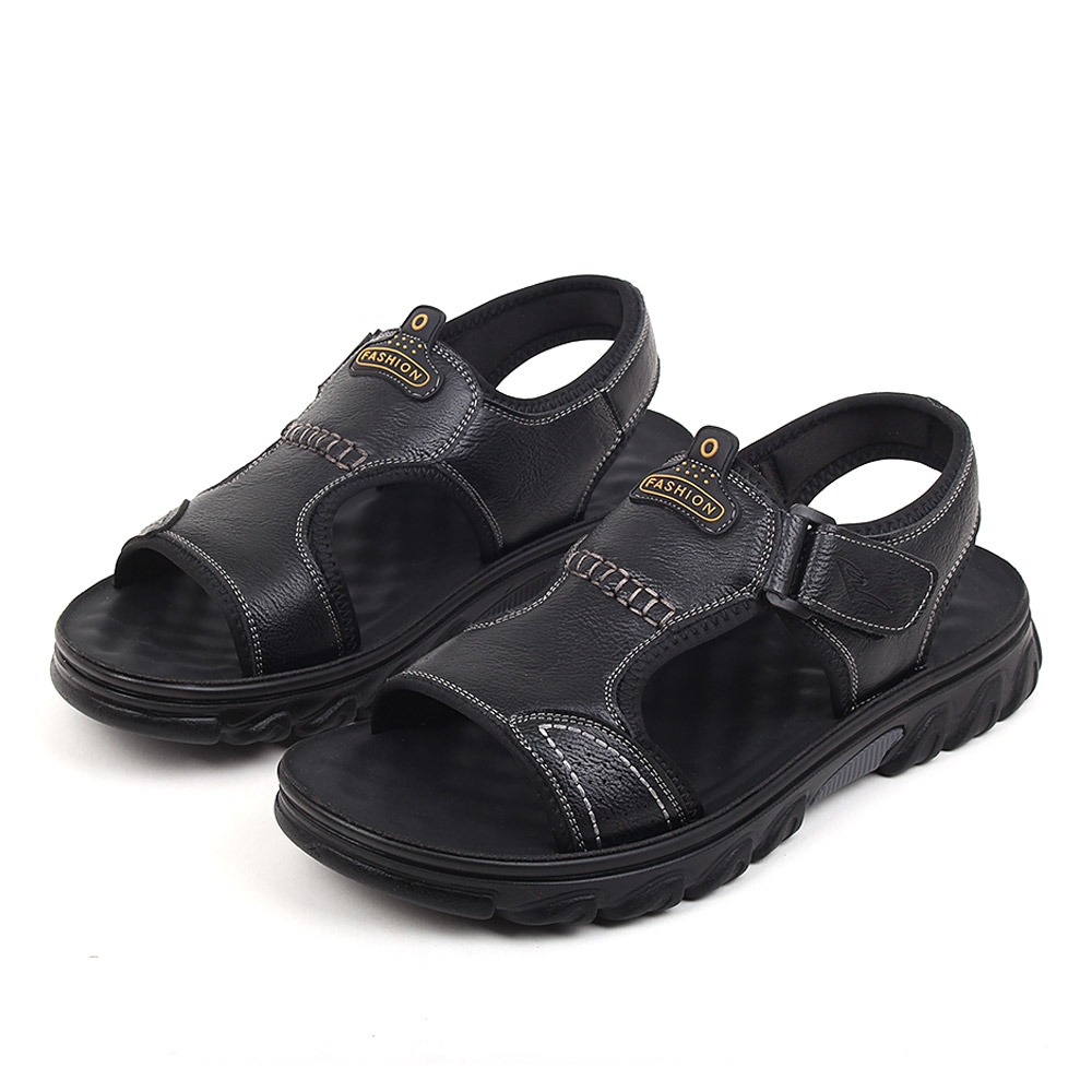 [고급인솔증정] 에버라스트 남성 벨크로 샌들 푹신한 쿠션 발편한 샌달 키높이 경량 논슬립 신발 E카카슈 39,800원