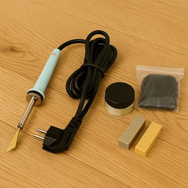 가구가구또가구 경성메꿈제 보수용인두기 세트 스틱형 유광 바닥 틈새 보수 찍힘 메꾸미 흠집 메꿈제 스크래치 37,000원