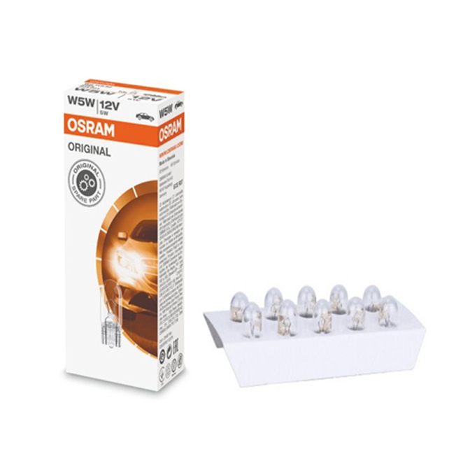 오스람 차량용 오리지널 순정 W5W 12V 4,830원