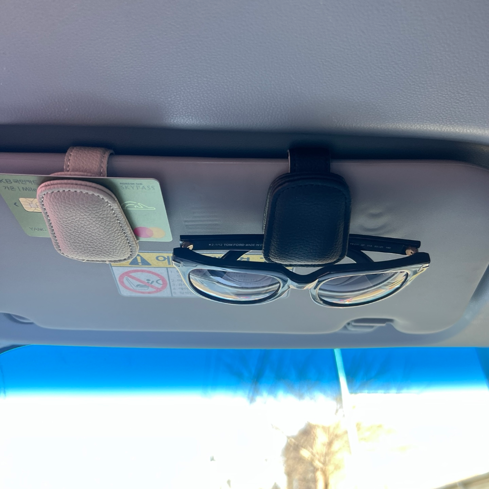 라노브 선클립 선바이저 클립 안경 카드 거치대 차량용, 현재가 9,700원