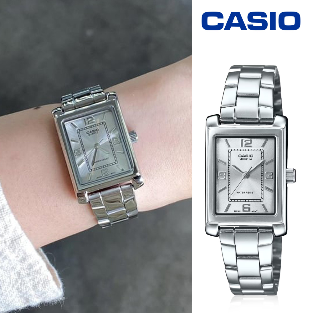 백화점AS 카시오 클래식 스퀘어 사각 여자 메탈시계 LTP-1234DD-7ADF 지코스모 공식수입 정품 73,950원