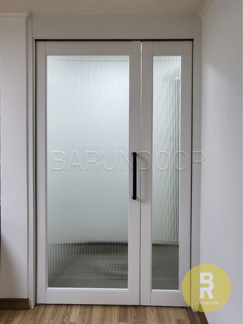 70번 비대칭양개스윙중문 유백화이트 모루세로강화유리 // 현관중문,시공비포함,소음차단,반려견안전,맞춤제작,아파트빌라중문 860,000원