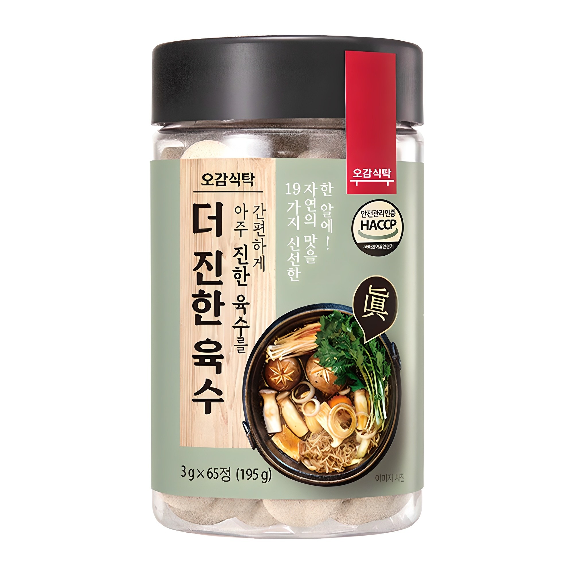 오감식탁 더 진한 육수, 195g, 1개 16,690원