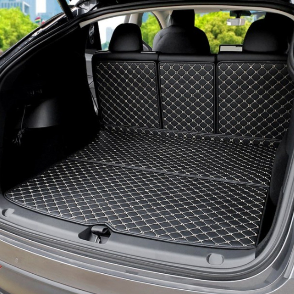 몬스터클래스 테슬라 모델Y 트렁크매트 차박 RWD 롱레인지 퍼포먼스 매트 용품, 블랙 BLACK 69,000원