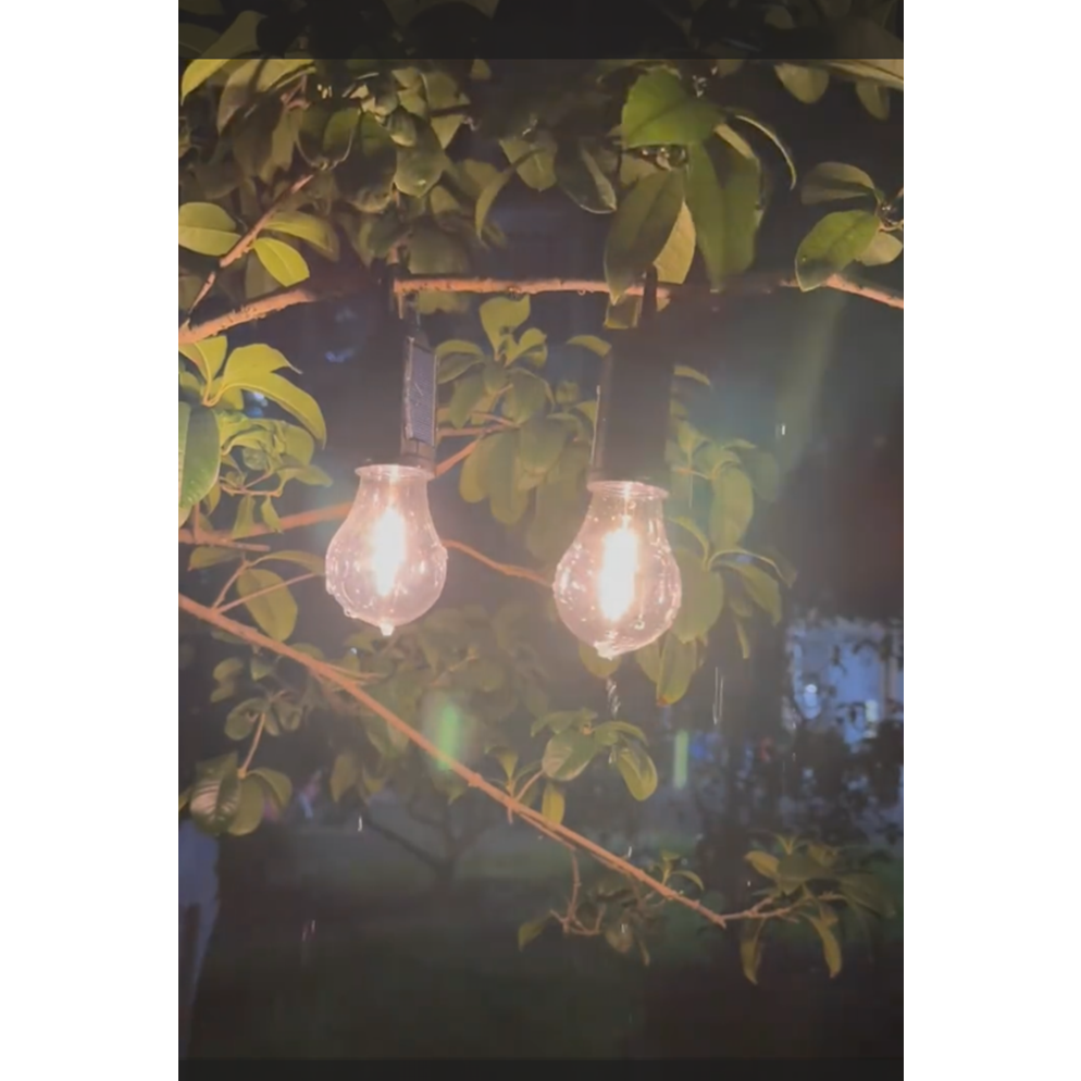 태양열충전 야외 걸이식 LED 랜턴, 1개, 구형 9,600원