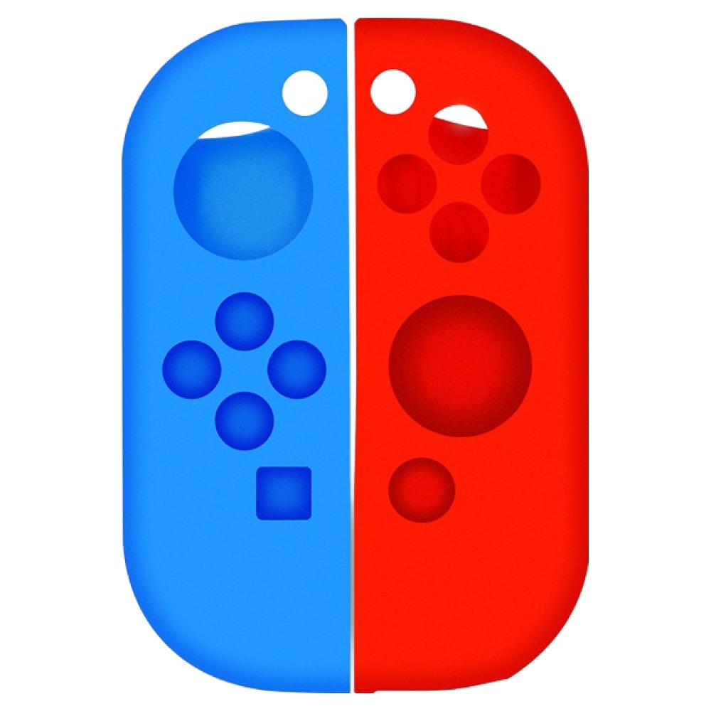 호후 닌텐도 스위치 OLED 조이콘 실리콘 케이스 말랑커버 세트, 블루 + 레드, 1세트, 단일상품 5,850원