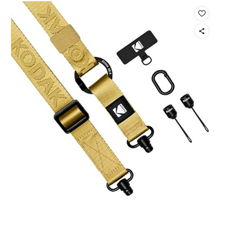 코닥 카메라 멀티 스트랩 Khaki Sand 98,760원