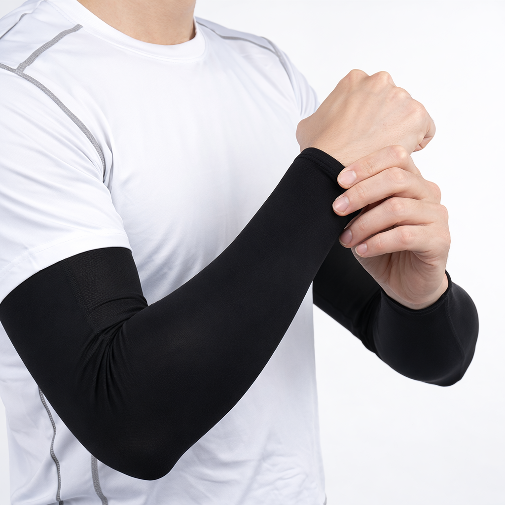 아띠꼴로 자외선차단 여름 팔토시 골프 오토바이 아이스 쿨토시 냉감, 에어블랙, 2개 13,900원