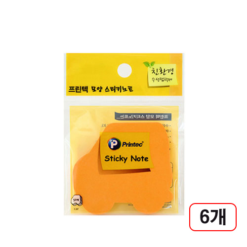 프린텍)스티키노트50매, 6개, 자동차DI015 20,540원