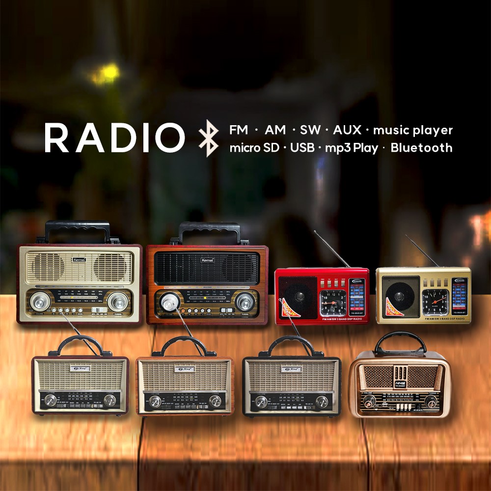 라디오모음 라디오 단파라디오 효도라디오 태양광라디오 랜턴라디오 캠핑 낚시 스피커 야외용 공연용 블루투스스피커 블루투스라디오 AUX USB 충전식 등산용 휴대용라디오 29,900원