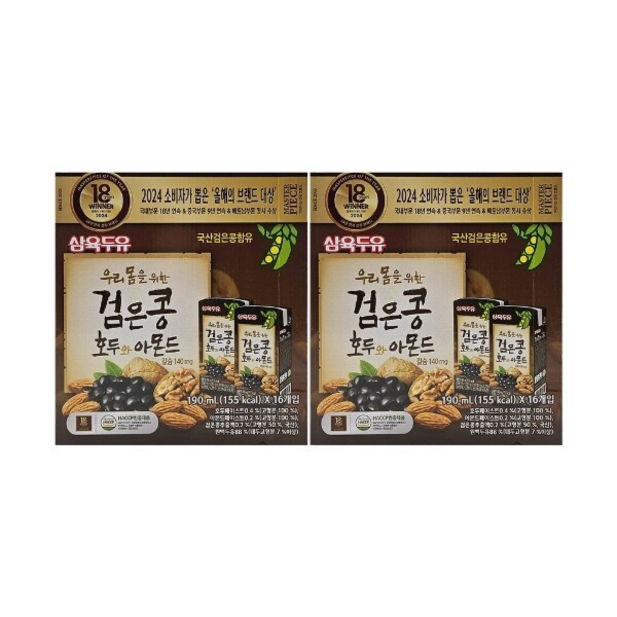 삼육식품 삼육두유 검은콩 호두와 아몬드 /An (총 ) 22,800원