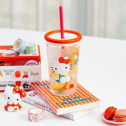 [텐바이텐] 산리오 스트로우 텀블러(헬로키티), 1개, 500ml, 헬로키티 15,000원