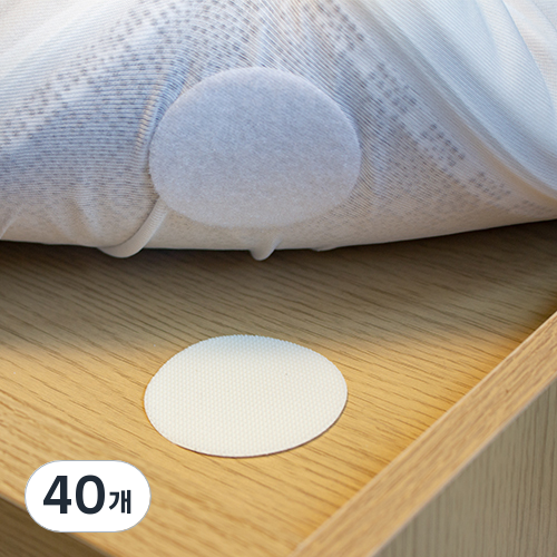 롤링페이퍼 침대패드 고정 찍찍이 원형 테이프 14,230원