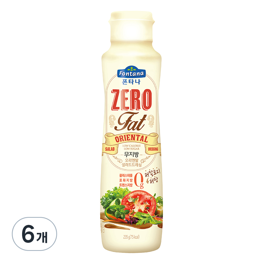 폰타나 저당 저칼로리 무지방 오리엔탈 드레싱 16,040원