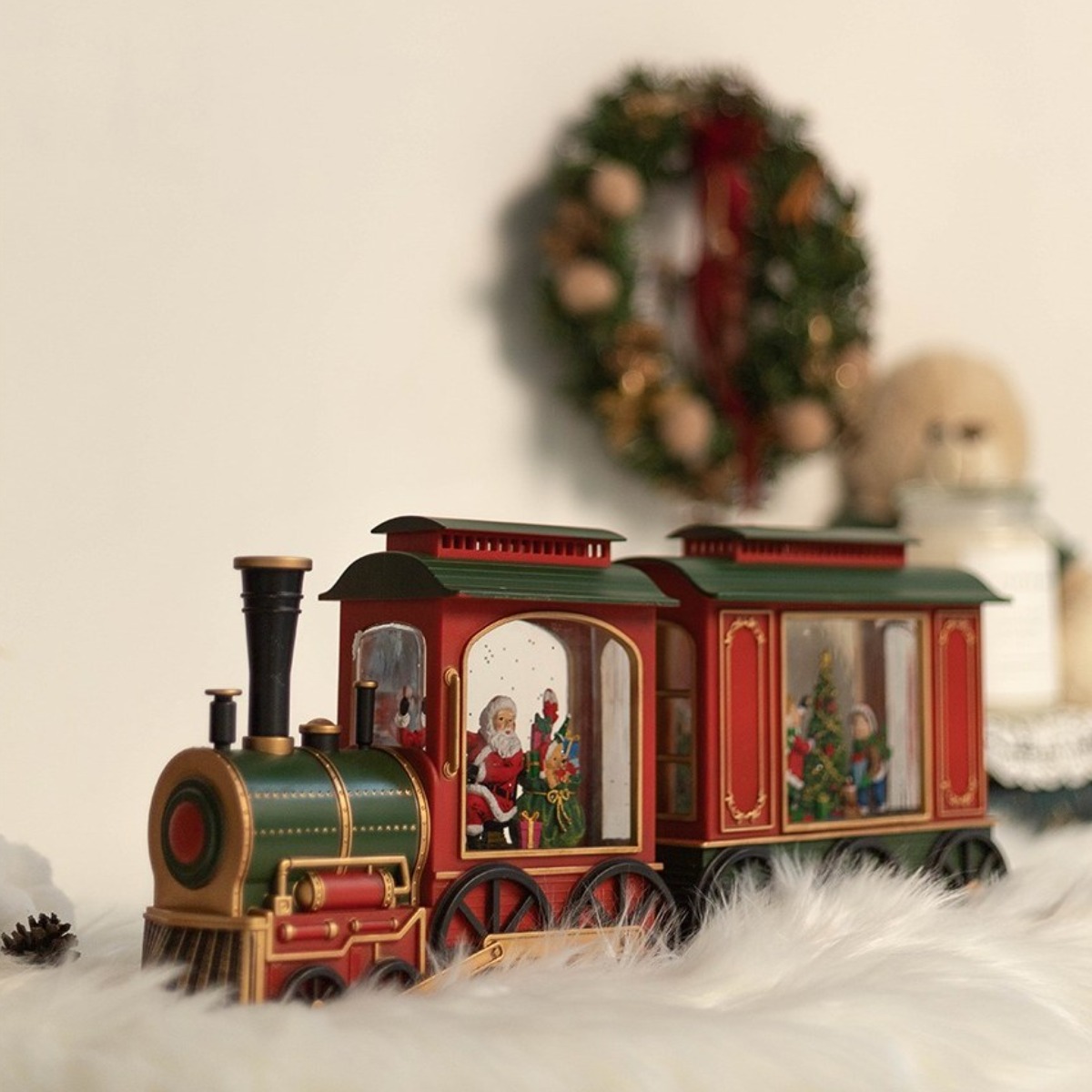 기차 워터볼 오르골 2개 세트 크리스마스 어린이 선물 무드등 22012 174,000원