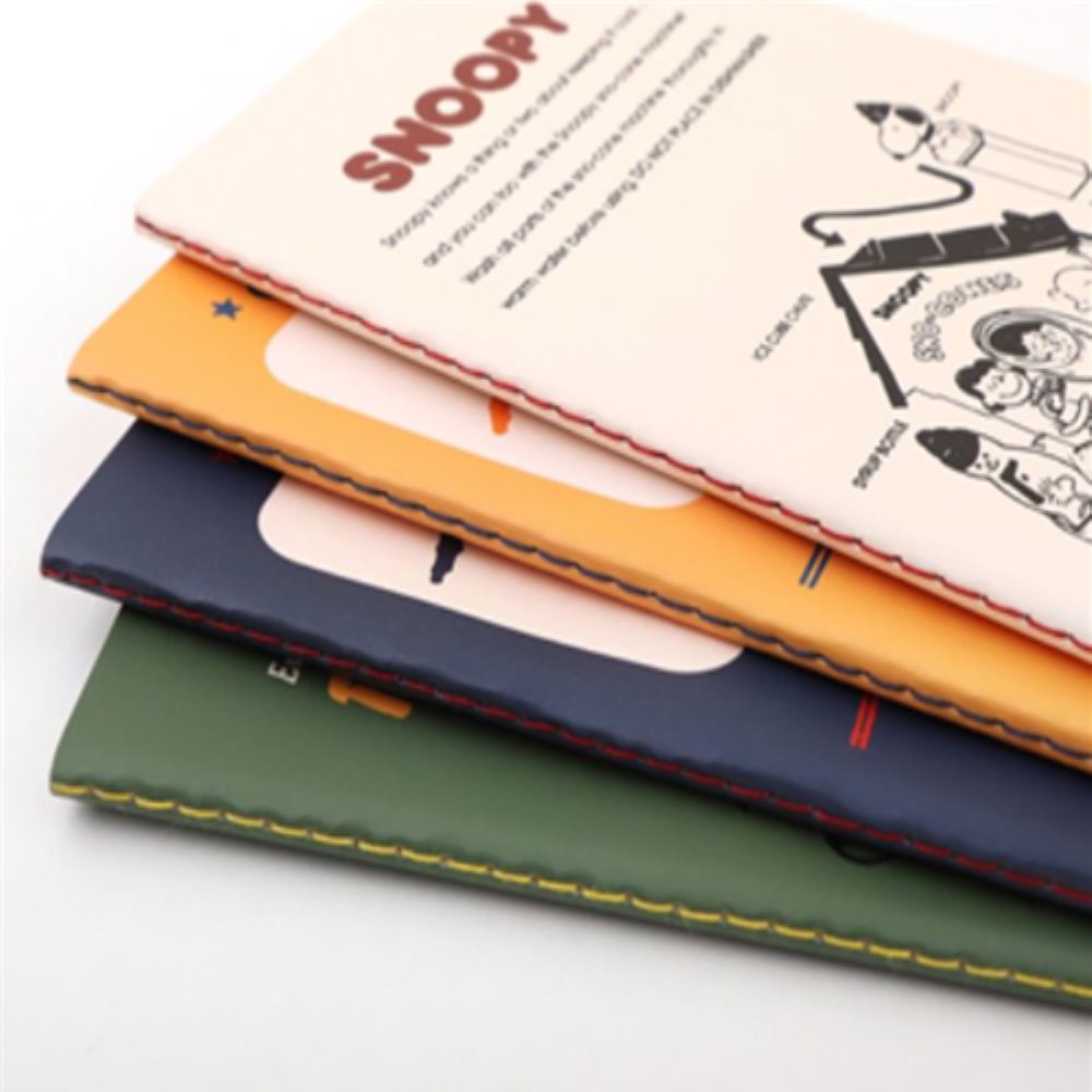 딜리고 피너츠 스누피 75주년 스티치 포켓 노트 문구 귀여운수첩 디자인이예쁜 6,900원
