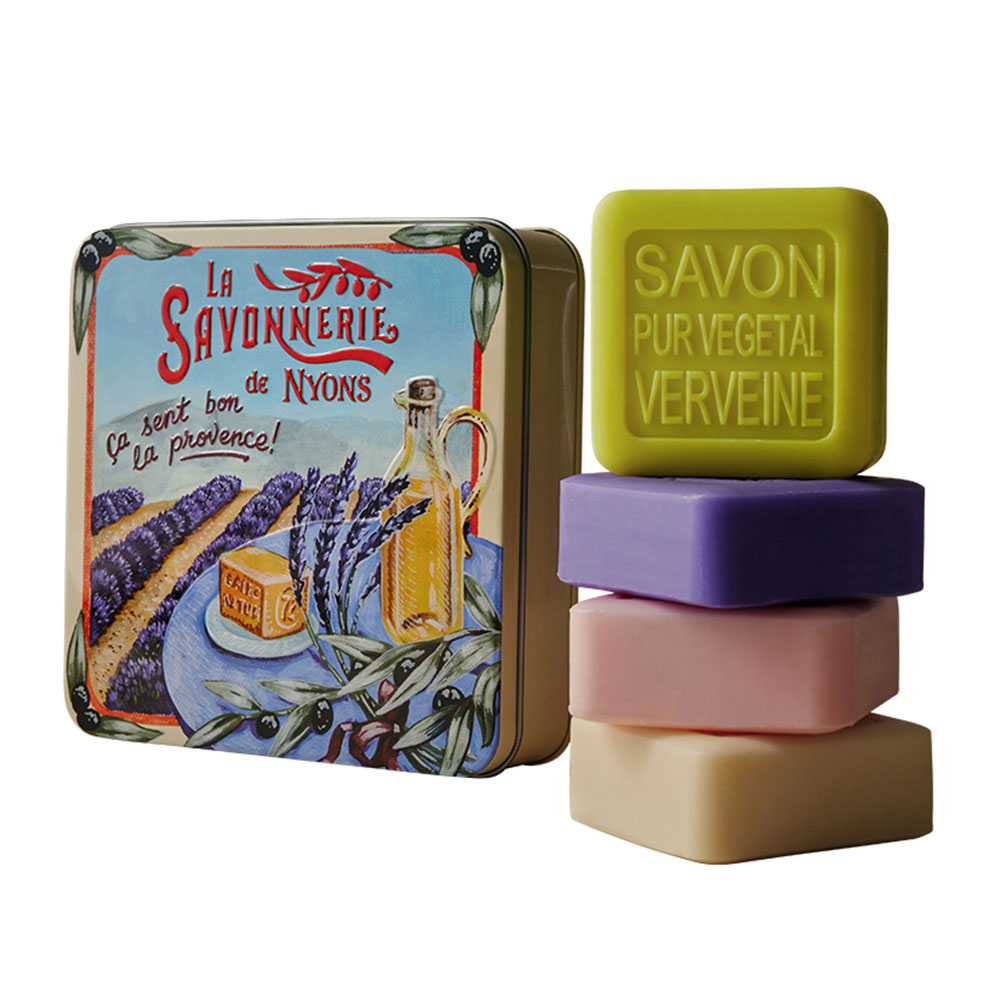 라 사본느리 드 니옹 프랑스 비누 대형 틴케이스, 100g, 4개입 34,900원