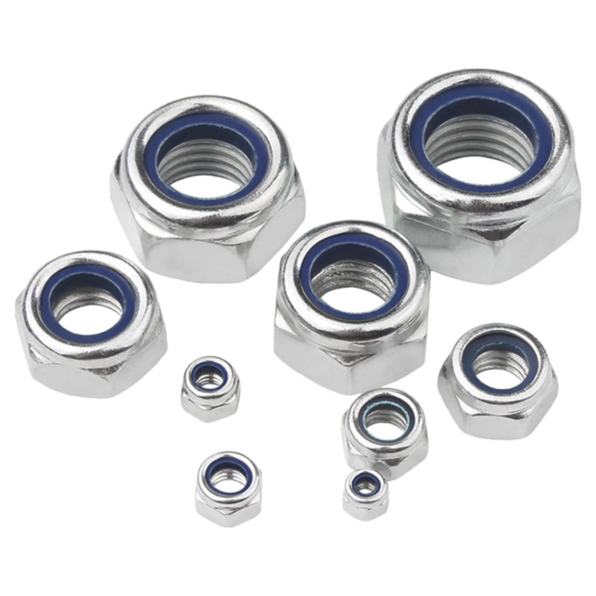 유스툴 나일론너트 육각너트 풀림방지 182PCS 세트 M3 M4 M5 M6 M8 M19 M12 14,900원