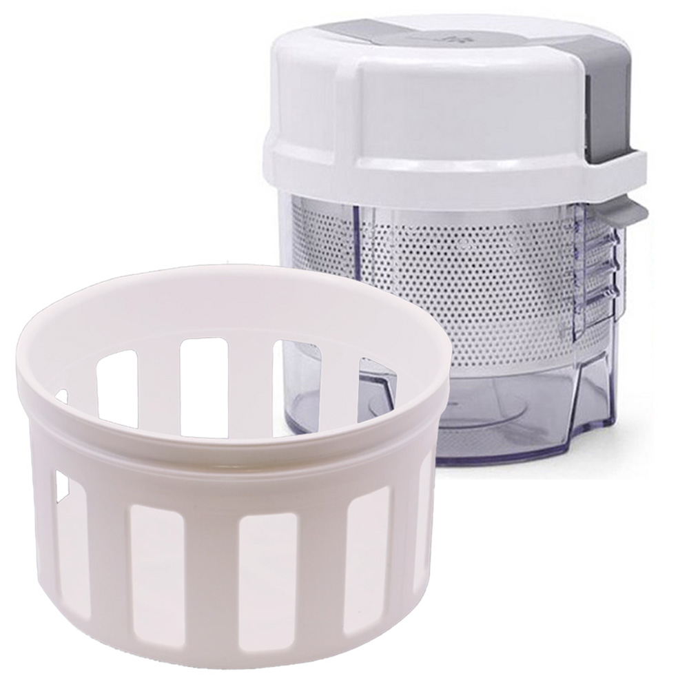 [AC-Mall] 유청분리기 포함 빅스텐 짤순이/간편 누름방식 홍여진의 하이로 빅스텐 짤순이/식재료 수분짜기 대용량 2.4L, 2세트, 누름방식 94,800원