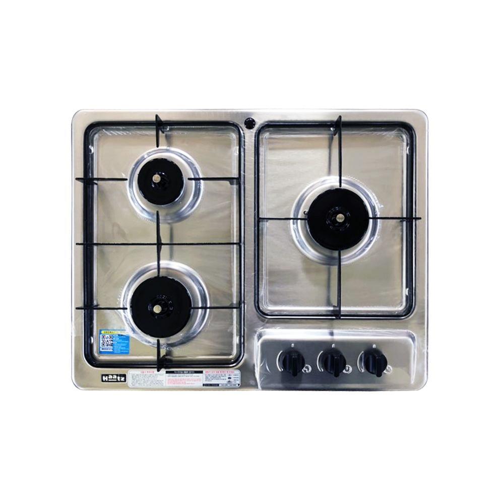 Haatz 쿡탑 빌트인 가스레인지 3구, GC-3605SDBH, LNG 155,000원