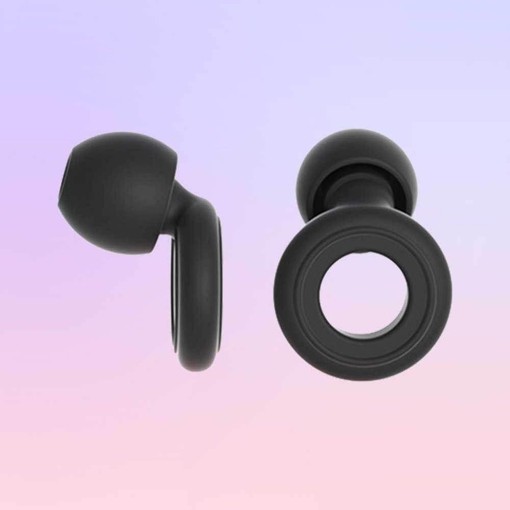 소음감소 실리콘 이어플러그 수면 재사용 귀마개 층간소음차단, 블랙, 1쌍 5,940원