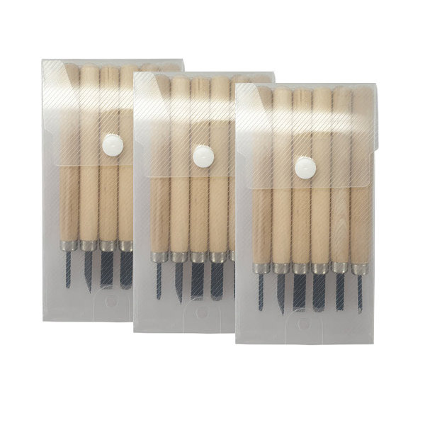 에이비엠코리아 목공용 조각도 6종 x 3p 세트 9,580원