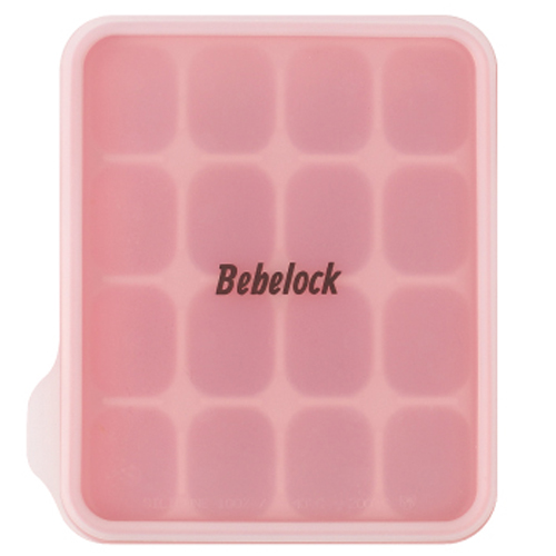베베락 국산 엘파 실리콘 큐브 이유식 냉동용기 16구, 피치핑크, 1개 9,600원