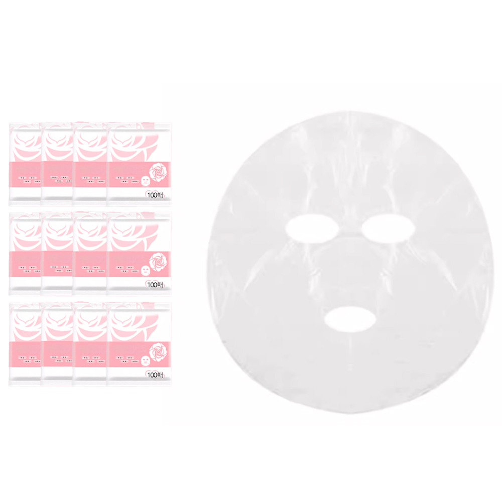 살림의지혜 일회용 비닐 마스크 팩 얼굴 커버, 12개, 100개입 8,200원