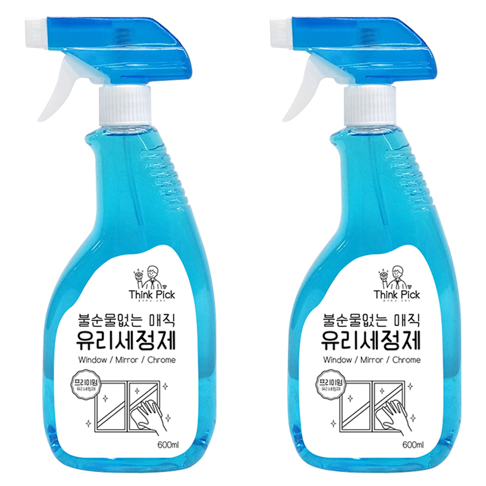 띵크픽 불순물 없는 매직 유리세정제, 600ml, 2개 5,800원