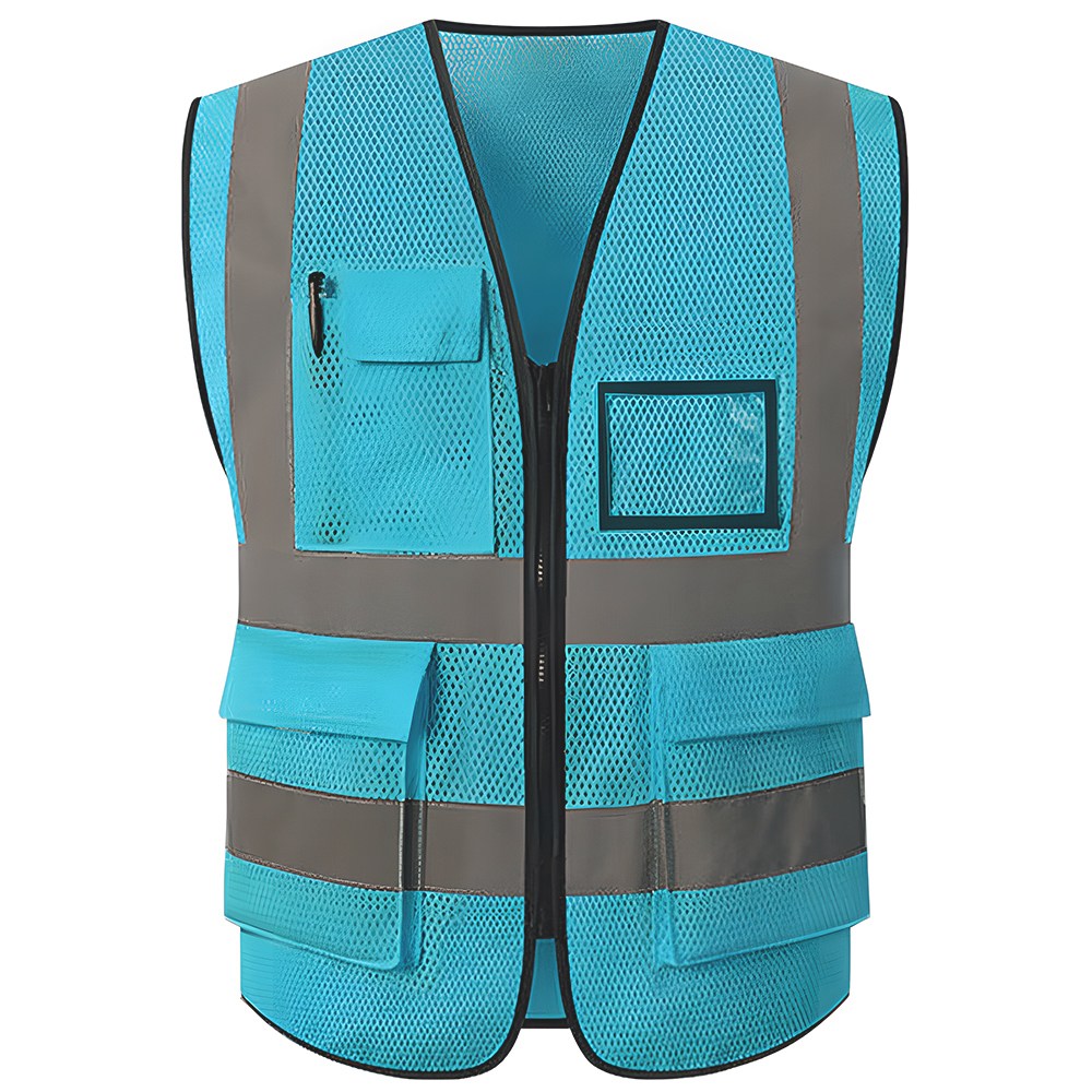 하이라이트 반사 트리플 라인 메쉬 안전조끼 6,900원