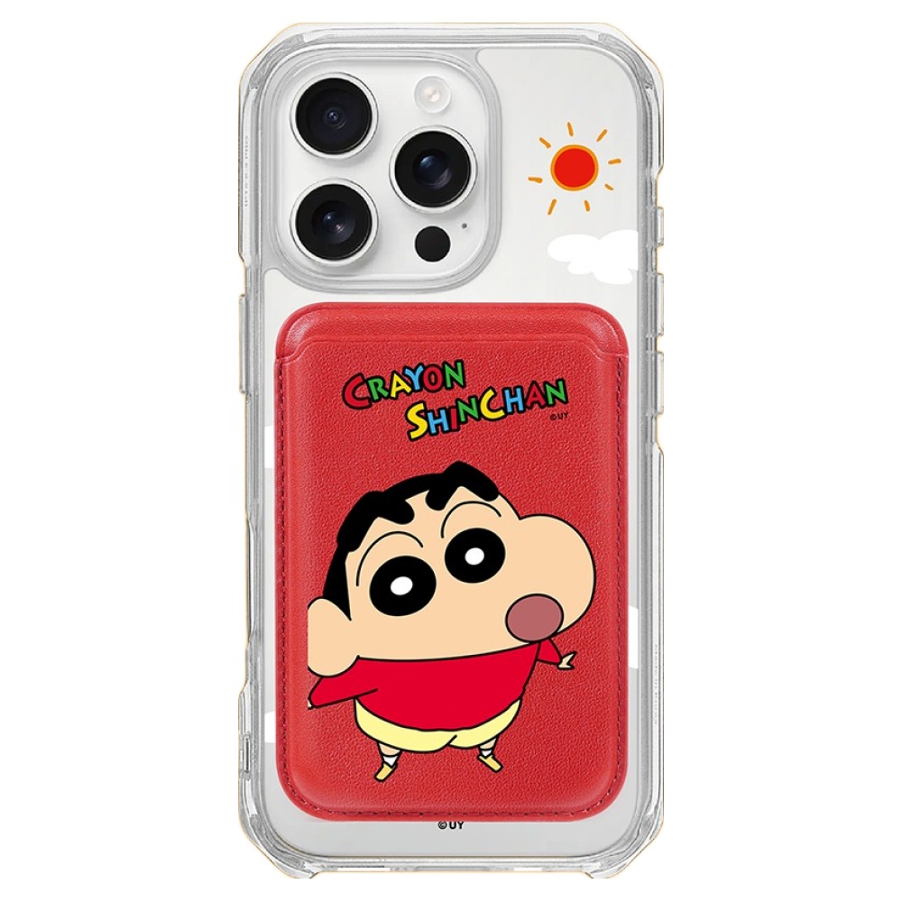 디자인스킨 짱구 맥세이프 휴대폰 케이스 + 레더 포켓 세트 34,860원