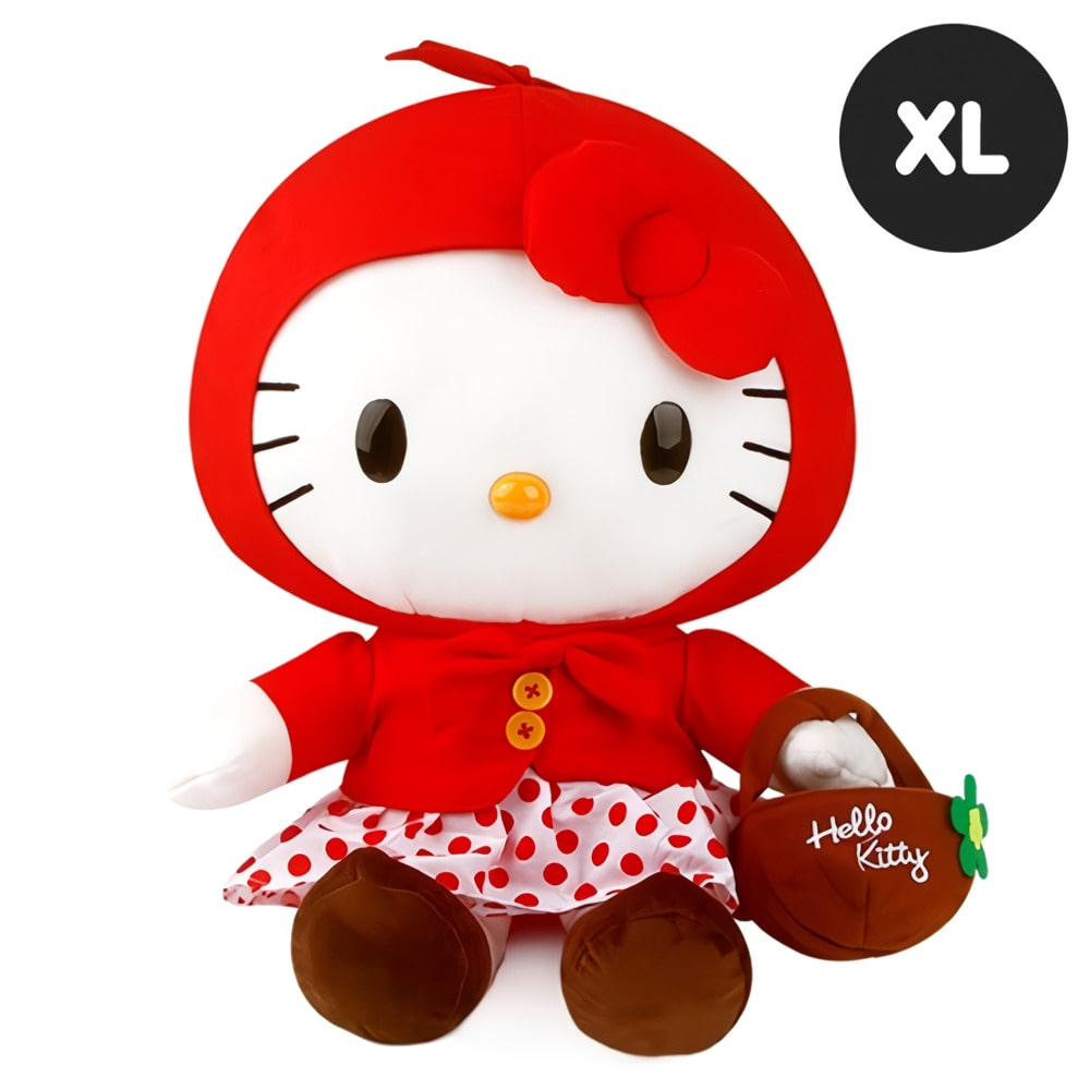 헬로키티 빨간망토 인형 (XL) 애착인형 62,900원