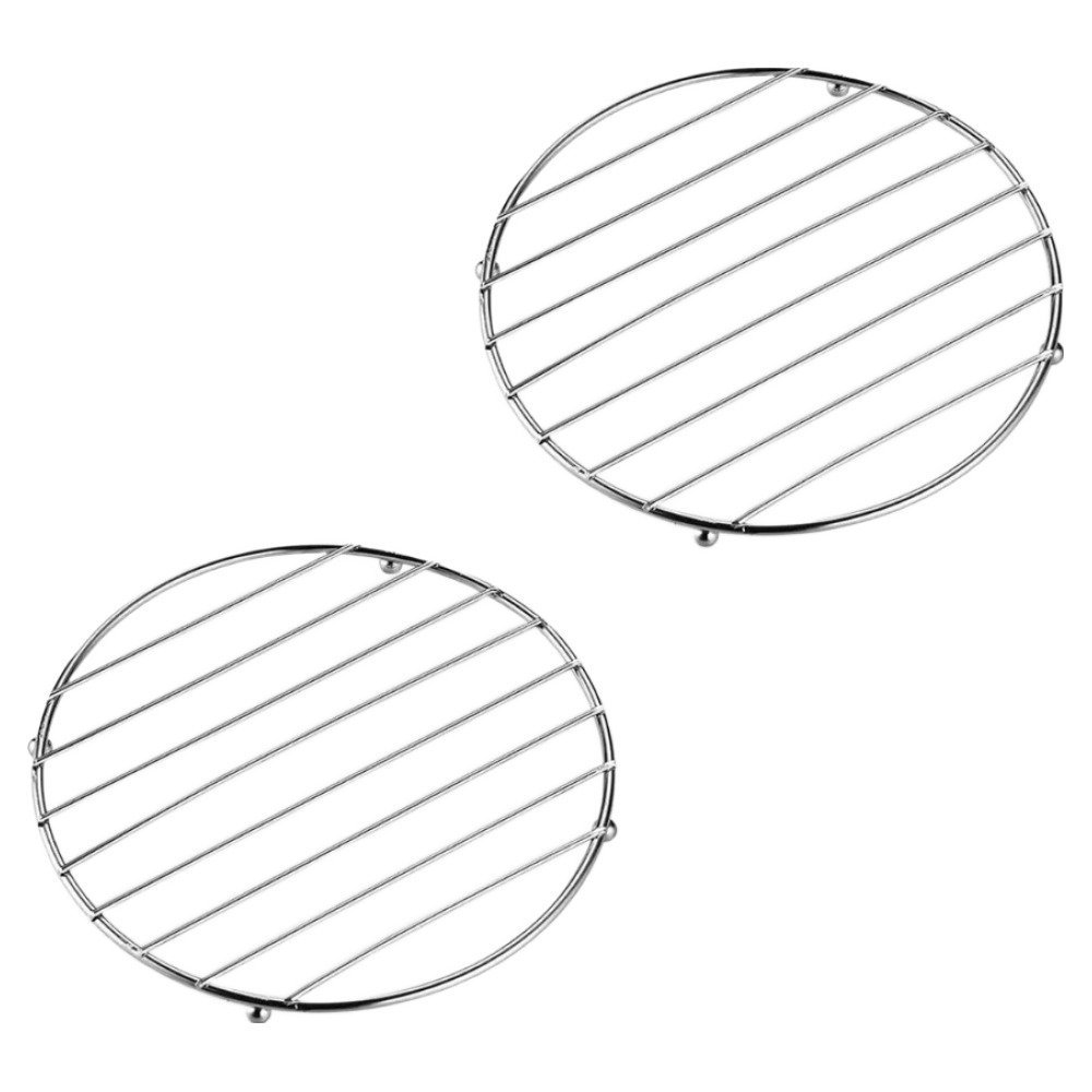 라임리빙 다용도 스테인레스 내열 냄비받침대, 원형, 2개 7,250원