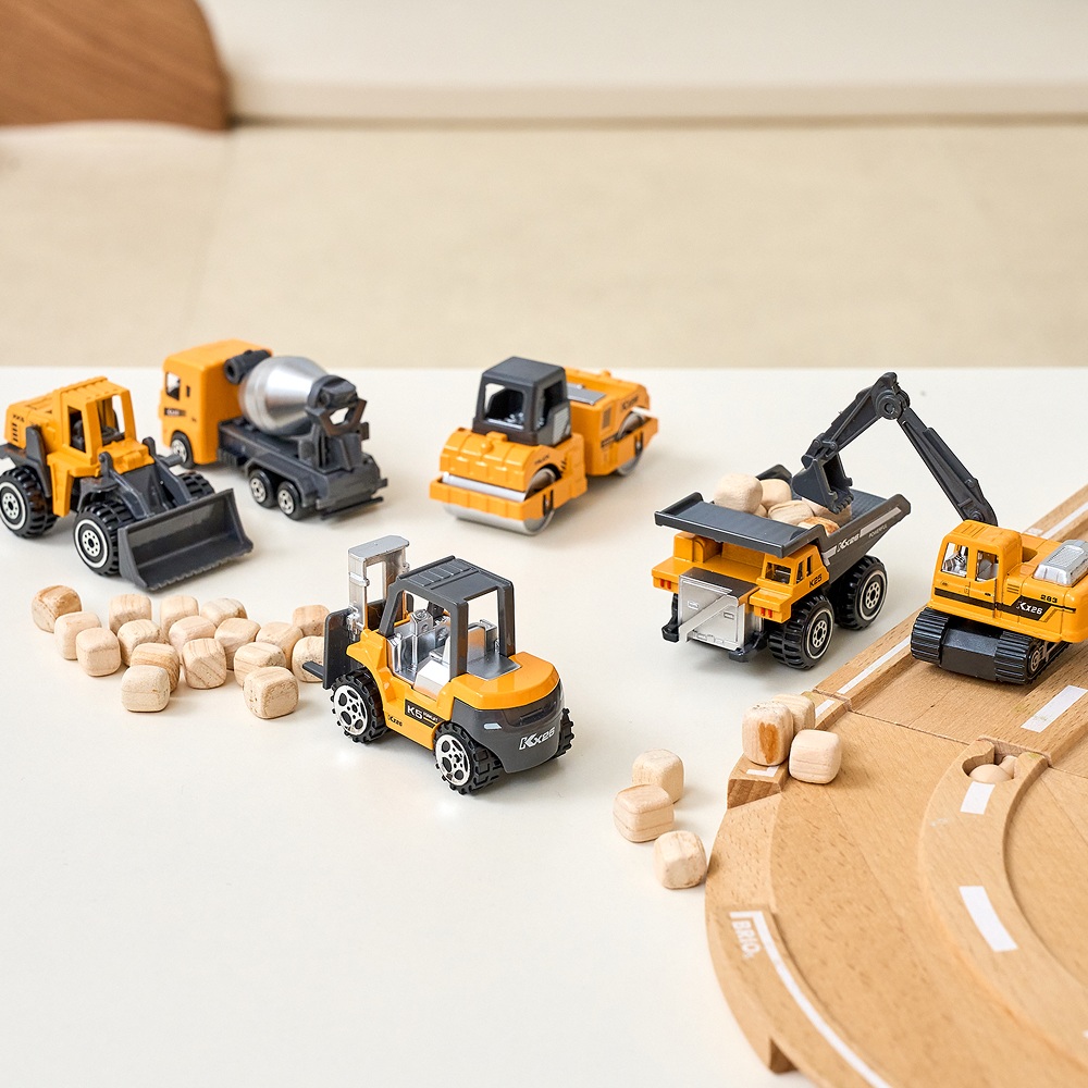 [MODERN HOUSE 중계점] 키즈 카 영차영차 공사 미니 카 6P SET  PY0426005 10,900원