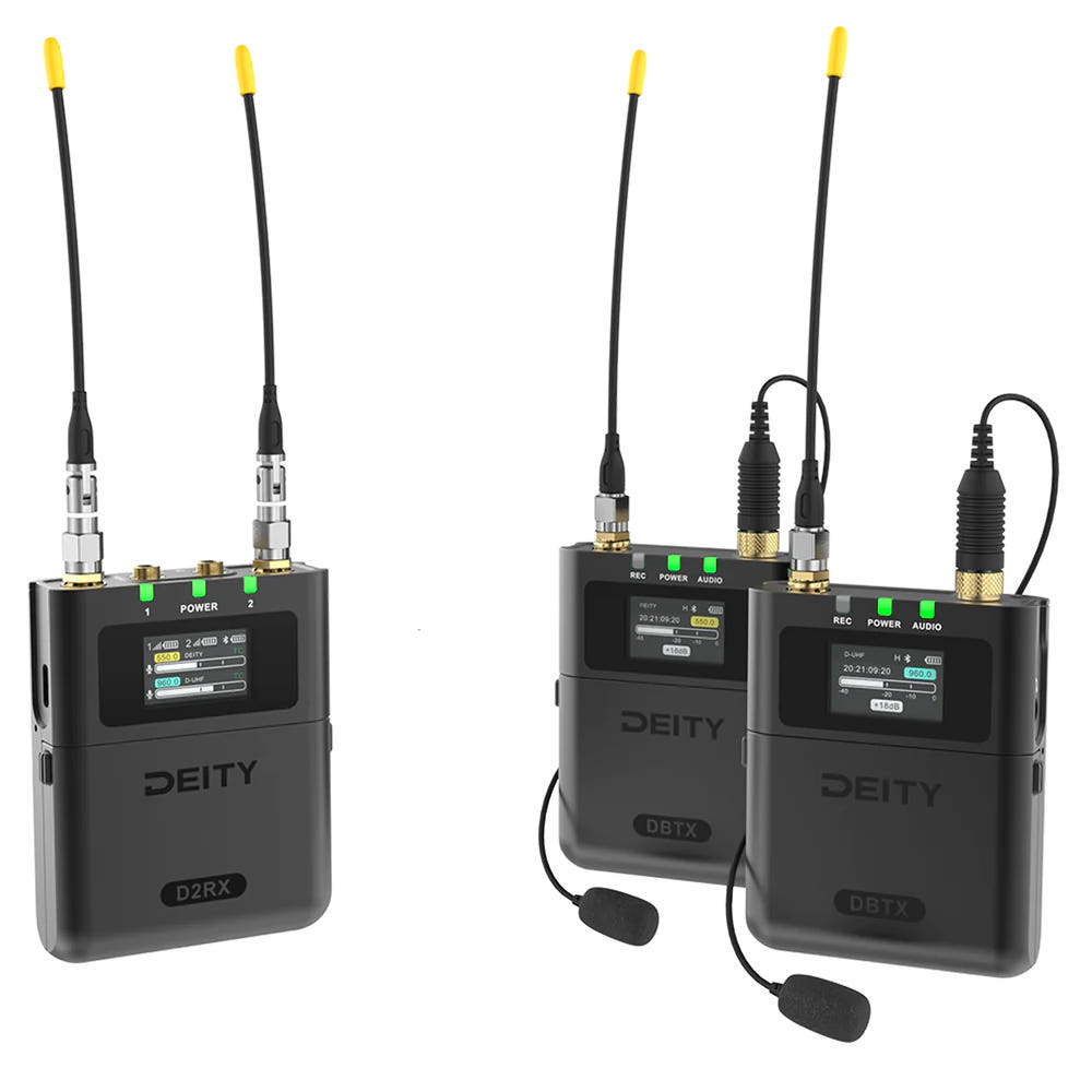 데이티 THEOS Digital Wireless 2ch Kit 전용케이스포함 테오스 디지털 2채널 무선마이크 Deity 1,480,000원