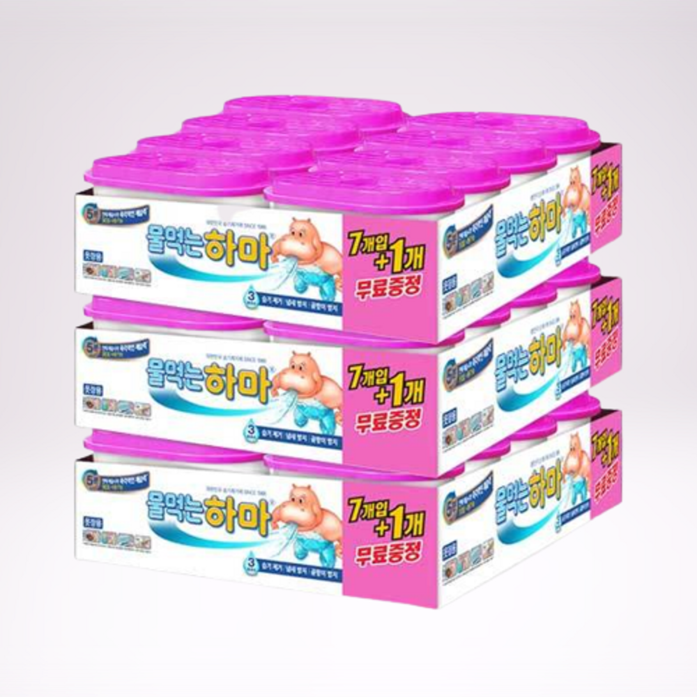 물먹는하마 참숯 옷장용 제습제 습기제거제 525ml 24개, 24개, 525ml 41,480원