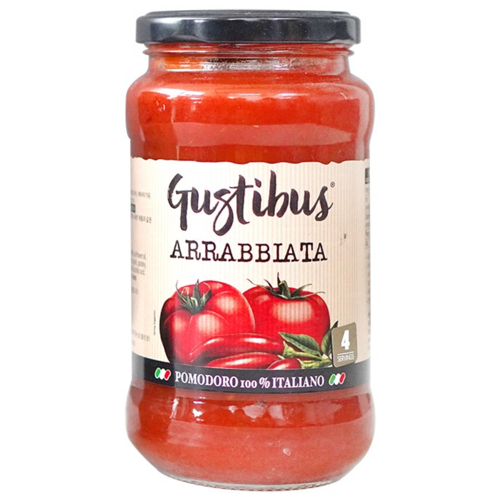 구스티부스 아라비아타 파스타소스 400g, 1개, 단품 2,740원