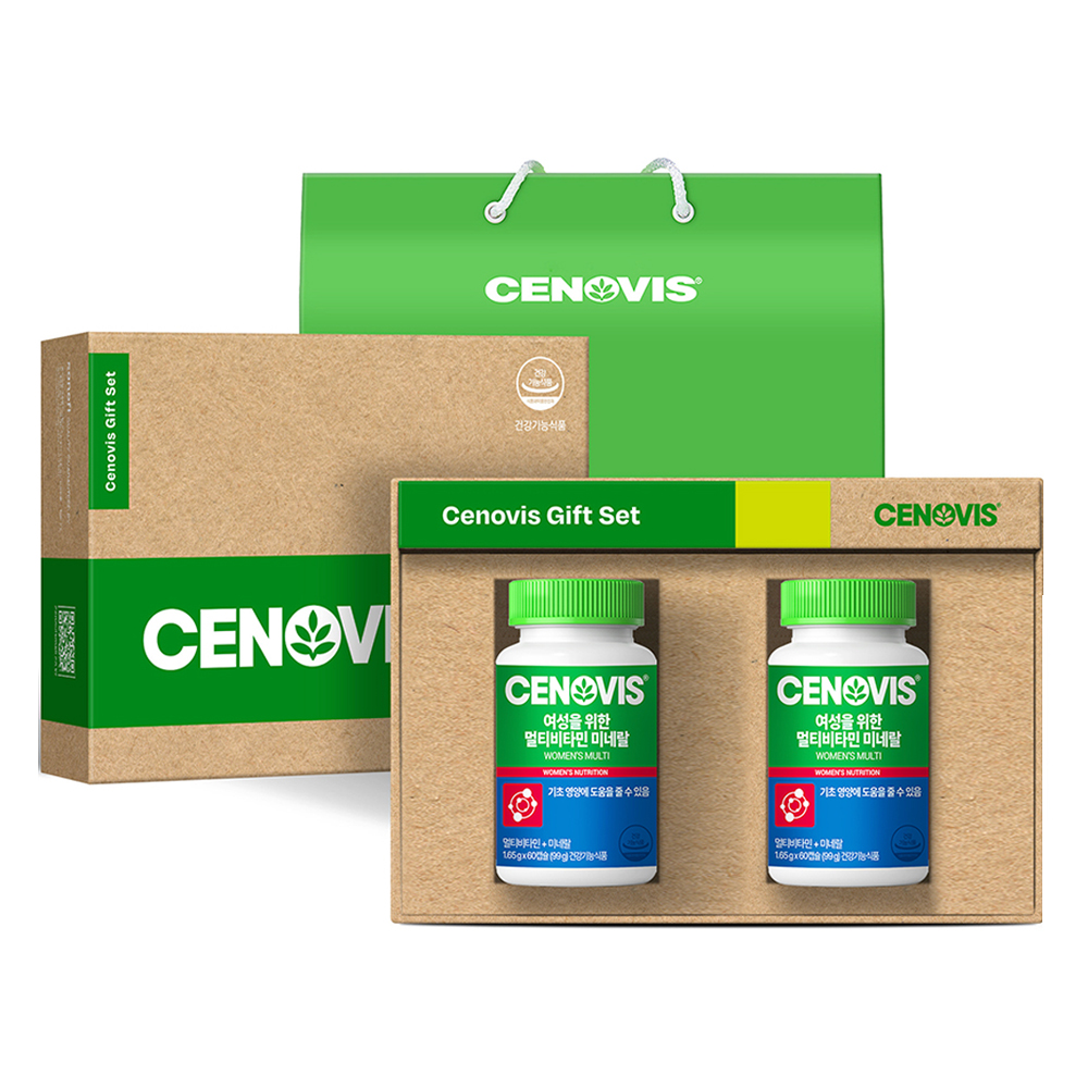 세노비스 여성용 멀티비타민미네랄 2p + 쇼핑백 세트 59,000원