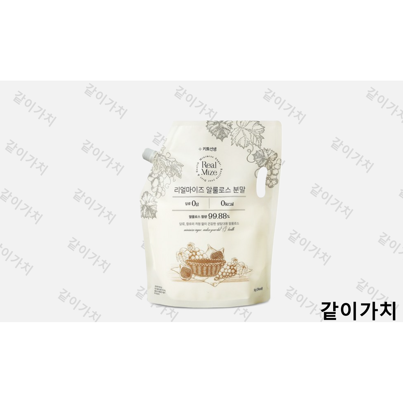 [최신상]리얼마이즈 알룰로스 가루 분말 1킬로 대용량 (설탕대체 0칼로리 대체당, 나한과 스테비아 함유)[정품] 33,400원