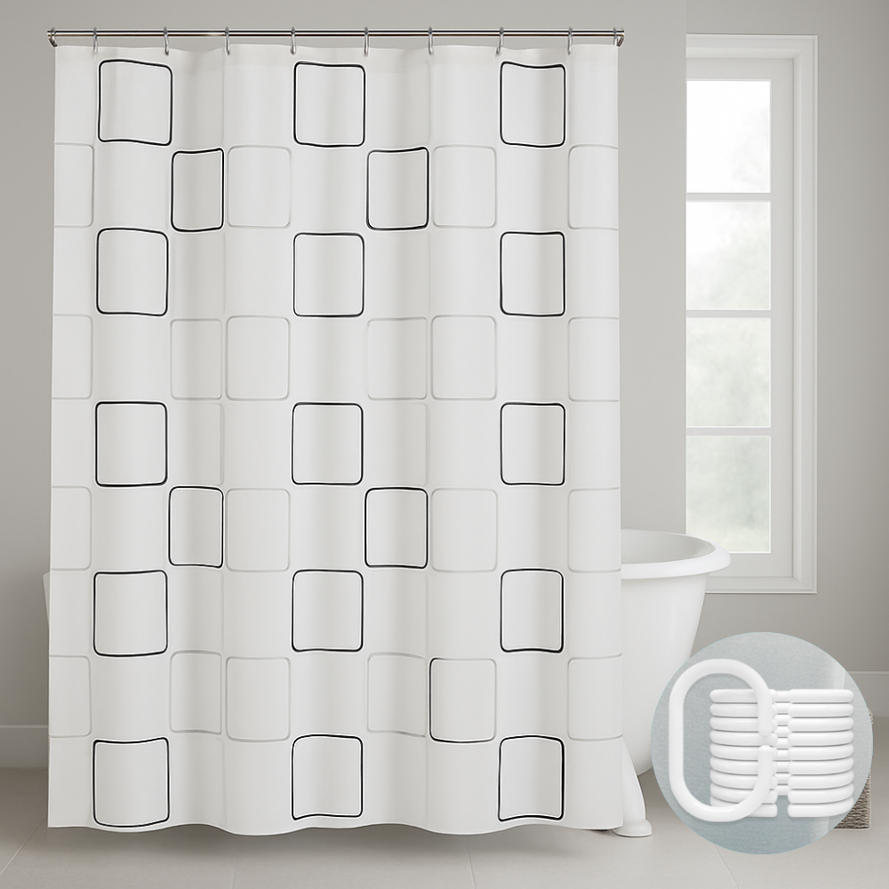 베러웰즈 물튐 방지 샤워 커튼 5,090원