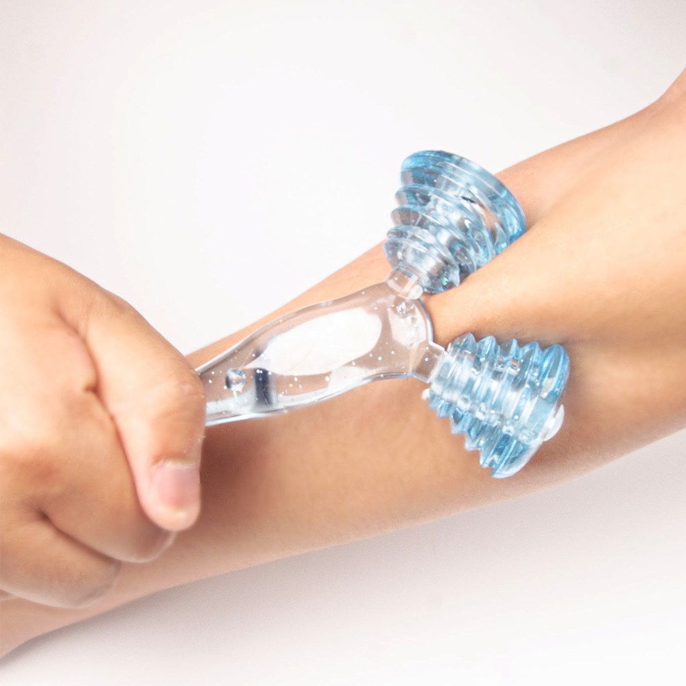 바디라인 마사지기 괄사마사지기 스크류마사지기Y형 바디라인 마사지롤러 복부 힙 허벅지 종아리 맛사지기 2,000원