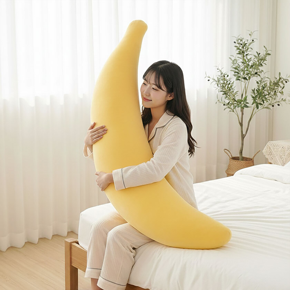 일상나눔 대왕 바나나 모찌 바디필로우, 옐로우 34,900원