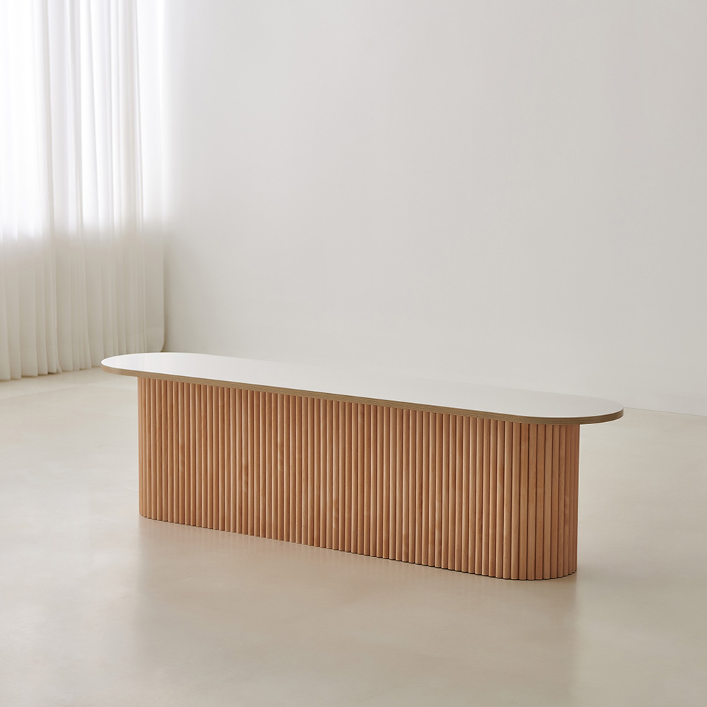 이노센트 순수한 템바보드 식탁 벤치 1600 i104401, 내추럴, 1개 179,000원