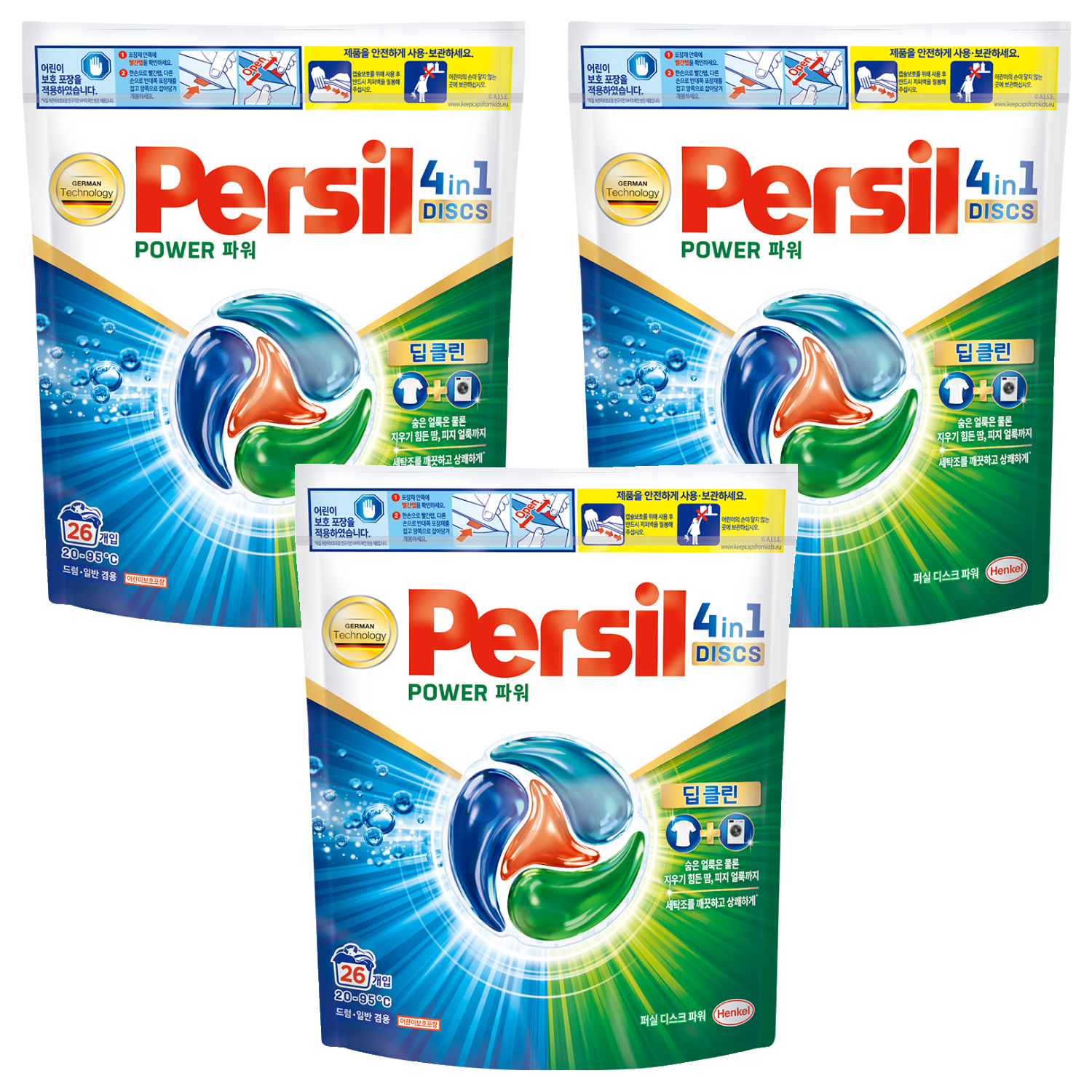 퍼실 디스크 파워 세탁 캡슐세제 파우치 35,190원