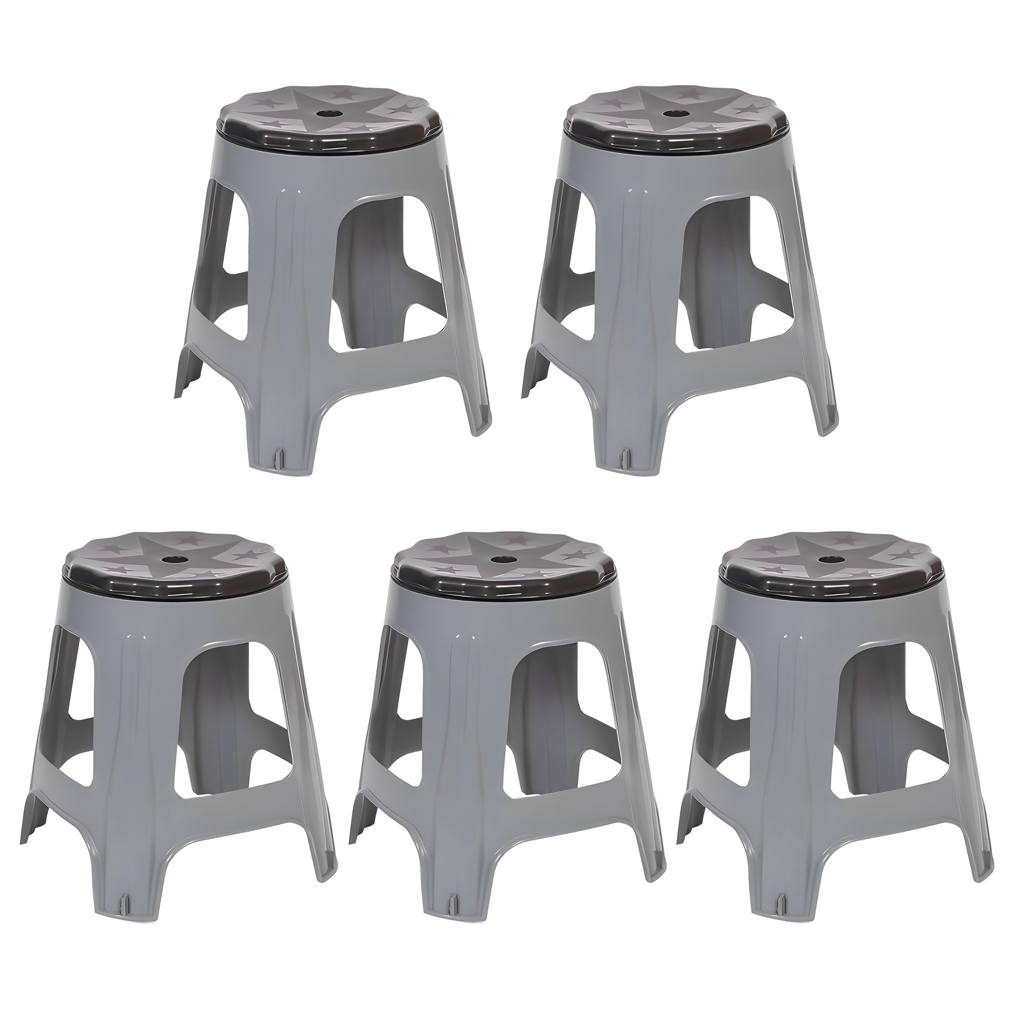 지오리빙 플라스틱 회전의자 5p 24,900원