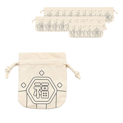 민화샵 패브릭 복주머니 크로스백 만들기 세트 S240062A 36,000원