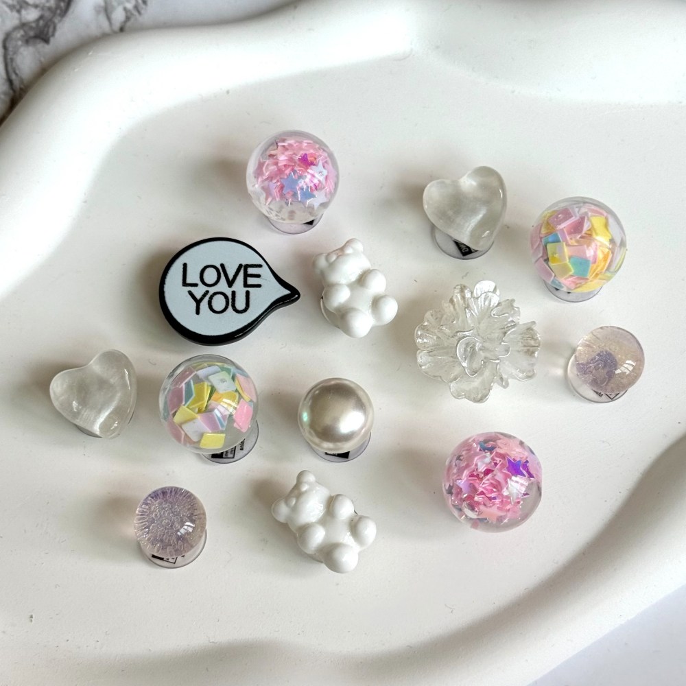 앤체인 프리미엄 슈즈참 구슬 파츠 세트 8종 12,800원