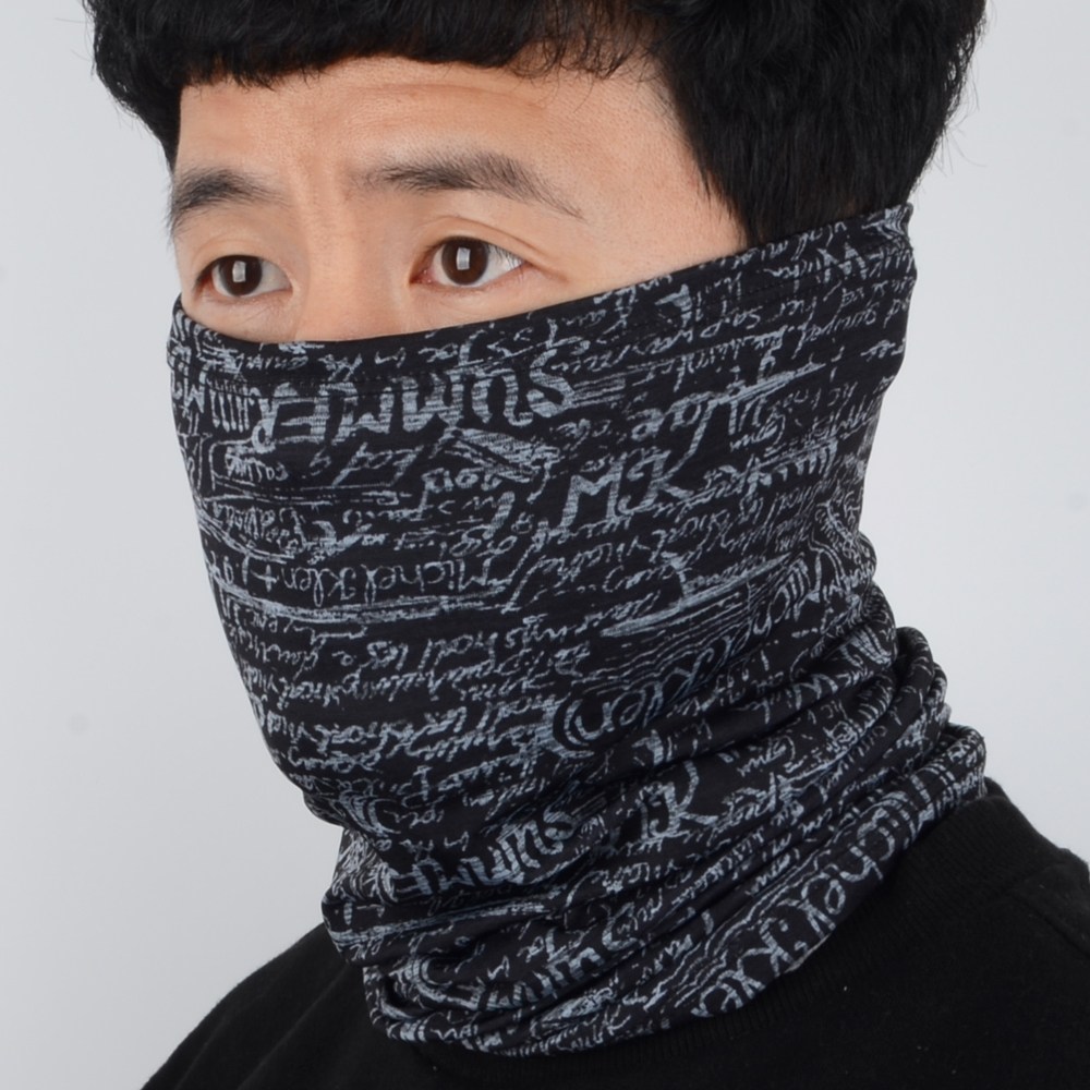 지원군몰 국산 가을 겨울 간절기용 멀티스카프 기모 목토시 기능성 넥워머, 레터링-검정 8,280원