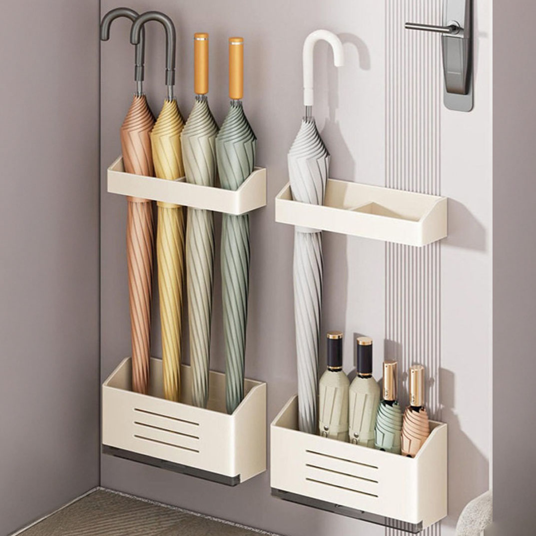 메이크마인 현관 자석 물빠짐 무타공 우산 걸이 + 꽂이 세트 47,770원
